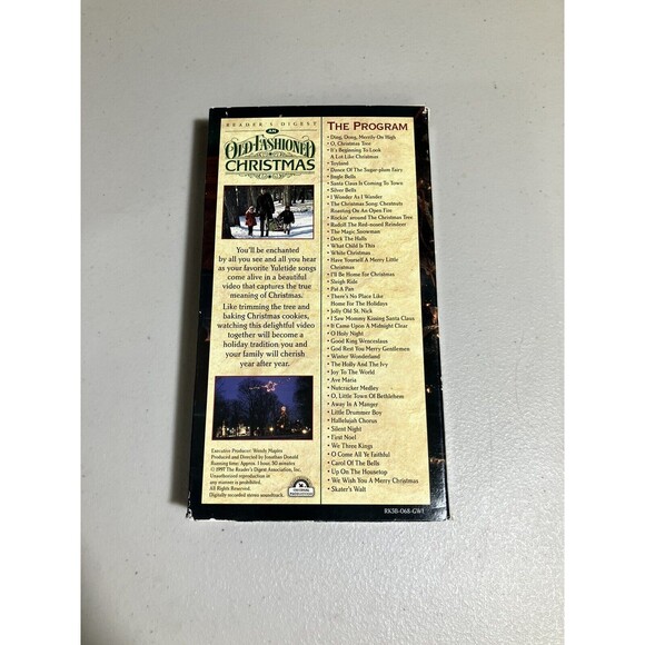 READERS DIGEST AN OLD FASHIONED CHRISTMAS VHS MOVIE - Picture 2 of 4